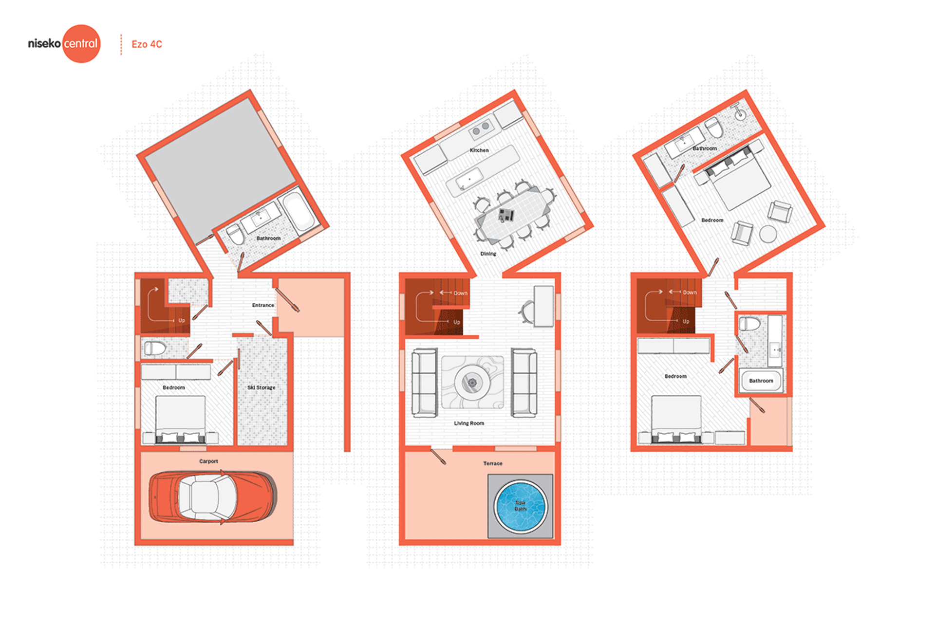 Ezo 365 3 Bedroom with Jacuzzi