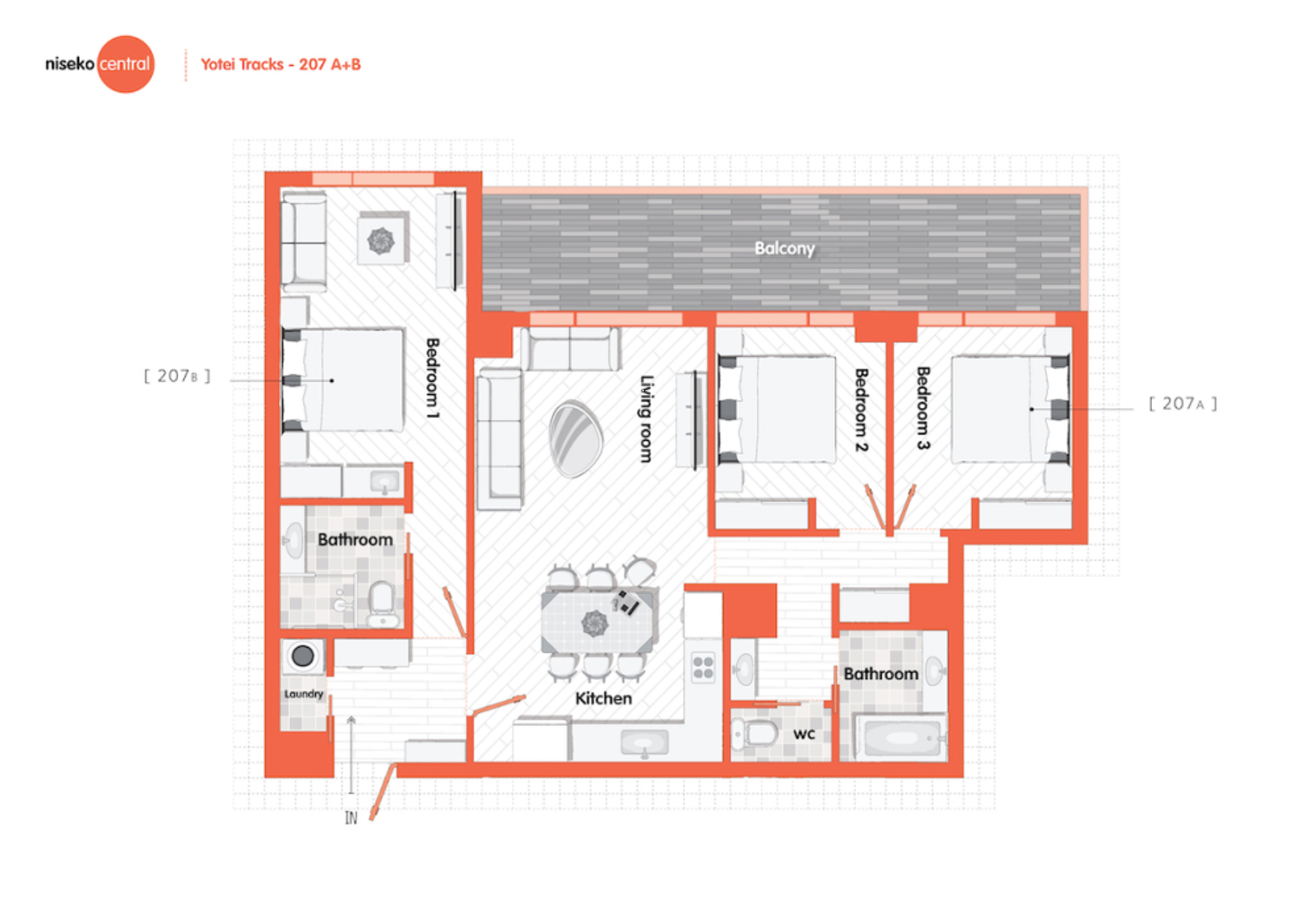 Youtei Tracks 3 Bedroom