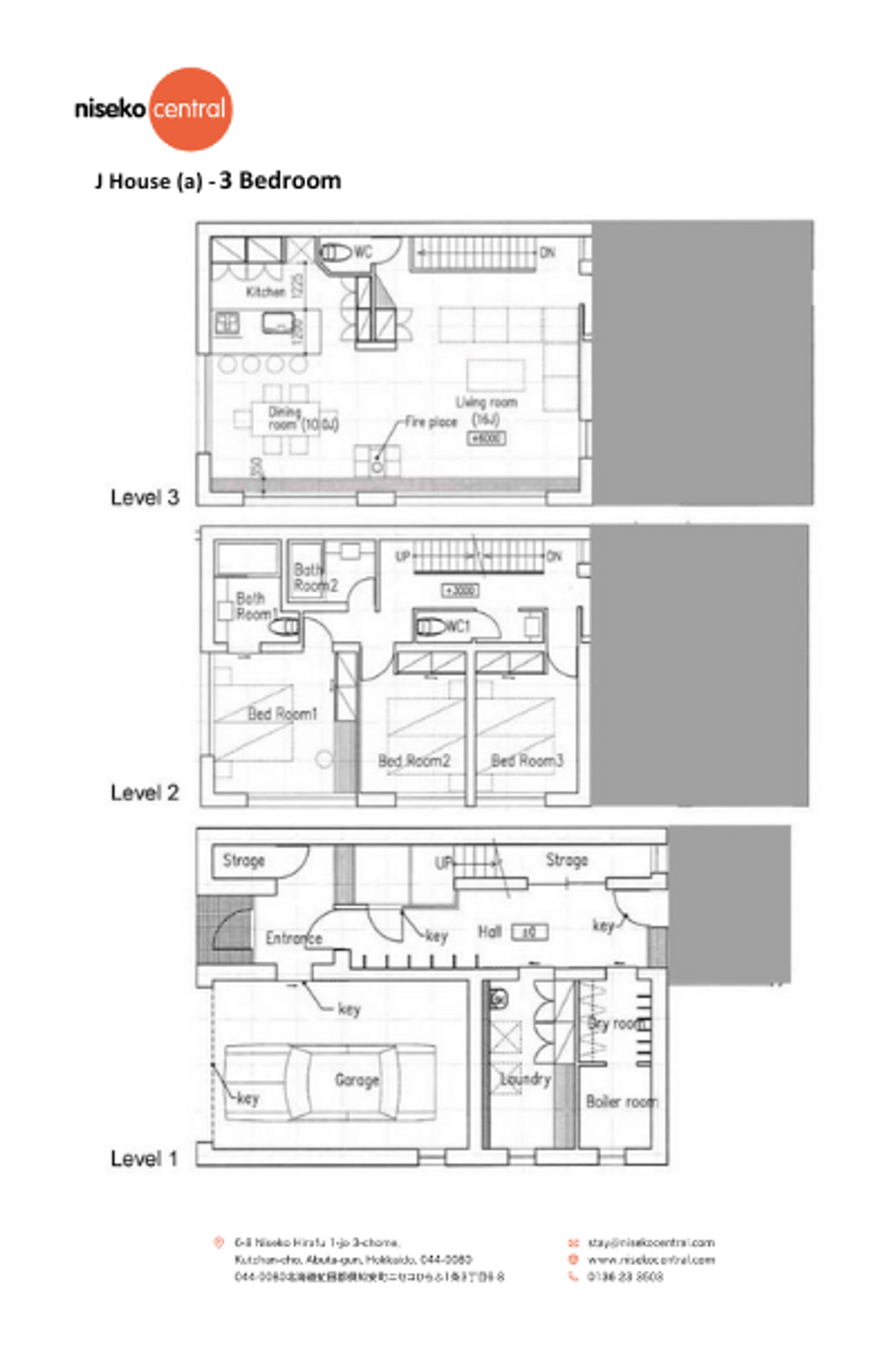 J House 3 Bedroom