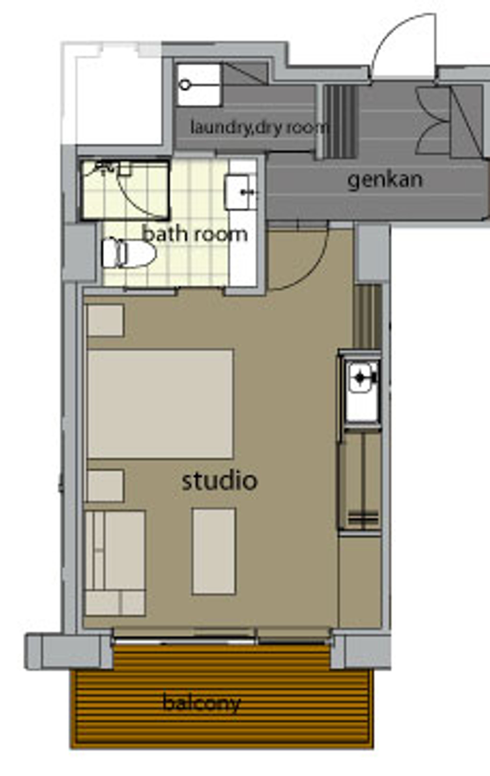 Yama Shizen Studio Room