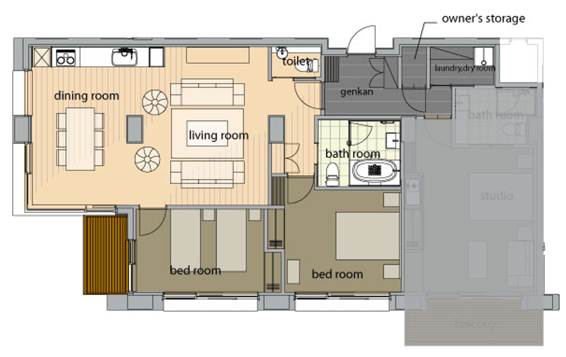 Yama Shizen 2 Bedroom