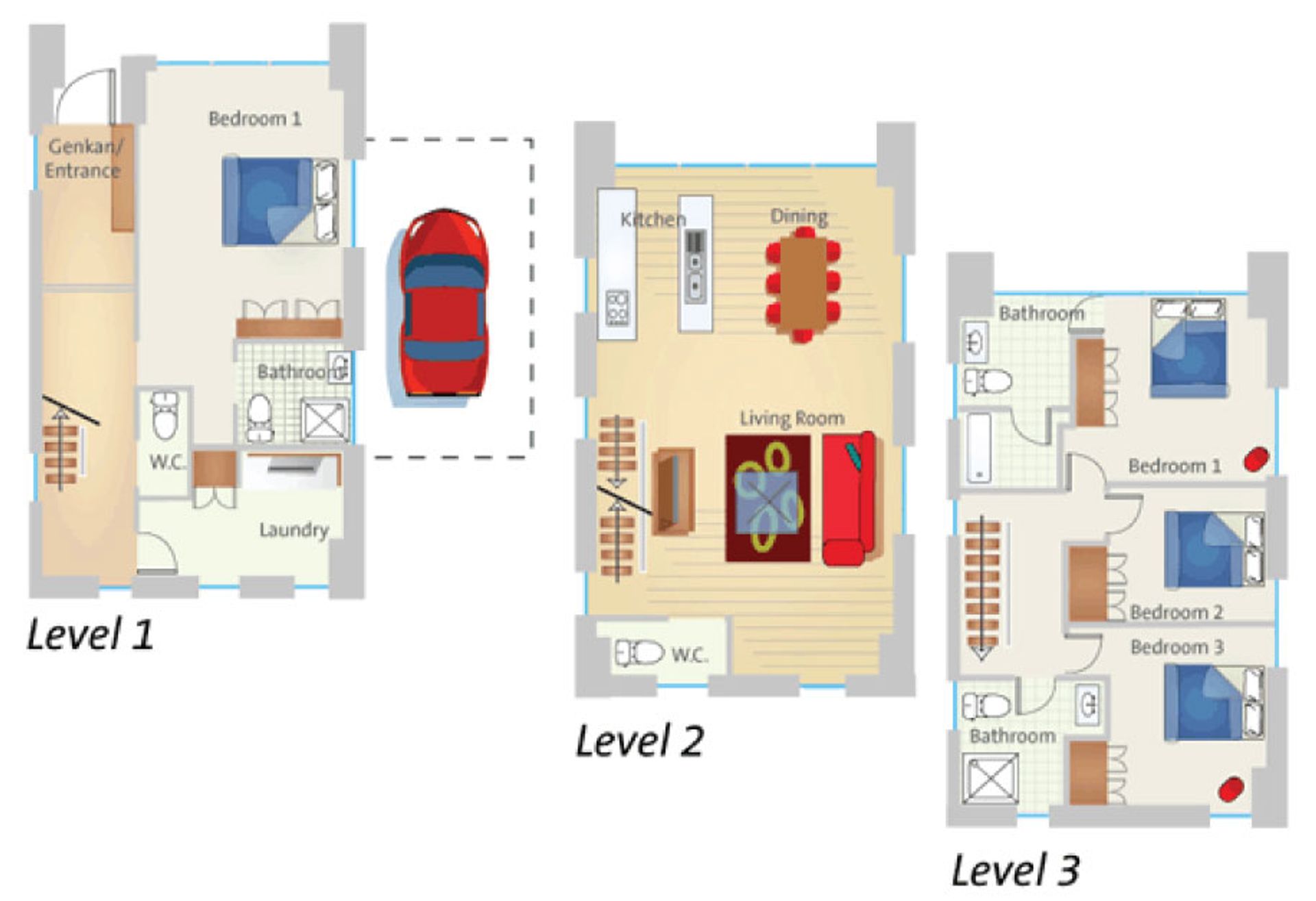 Konkuriito 4 Bedroom