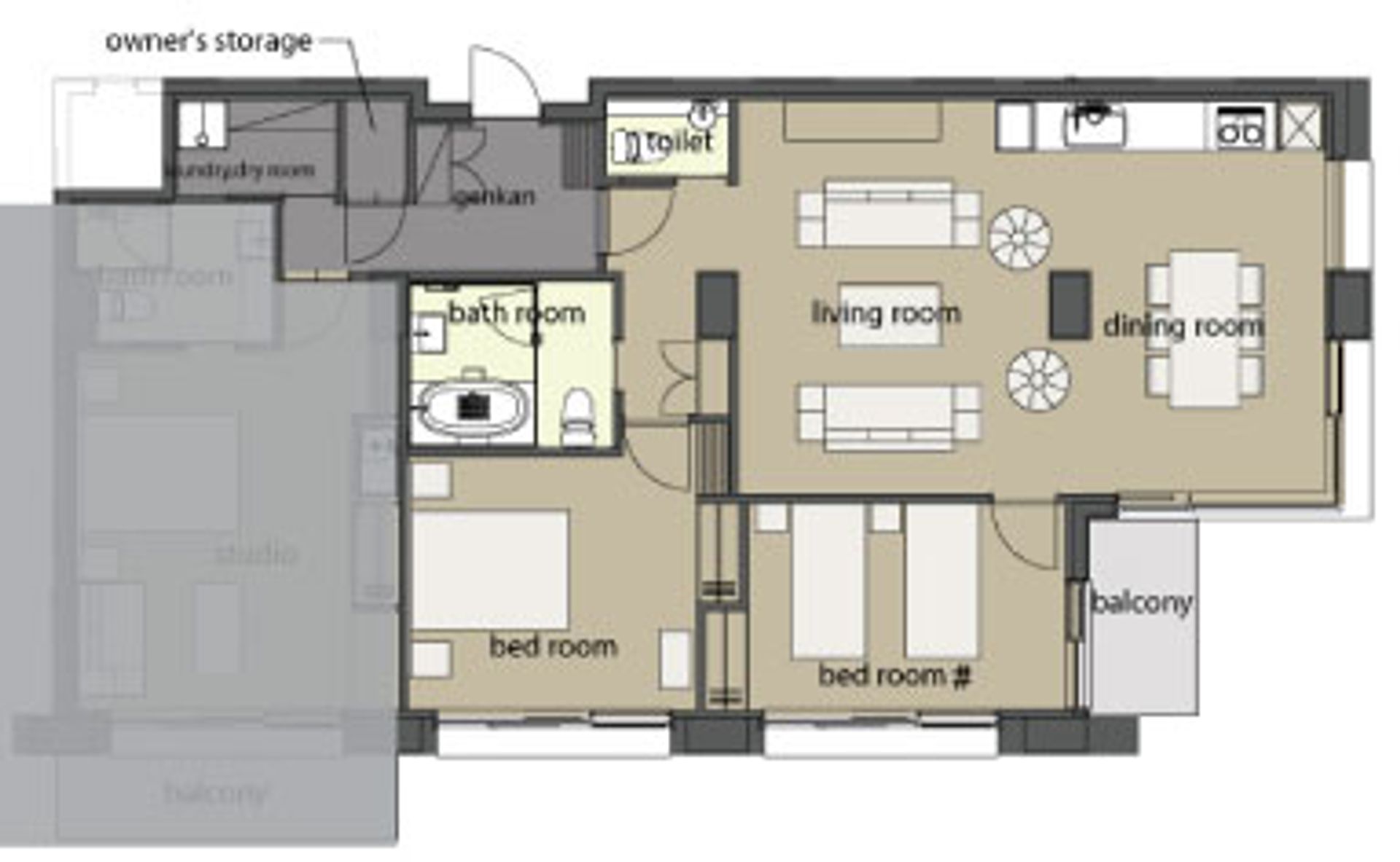 Yama Shizen 2 Bedroom