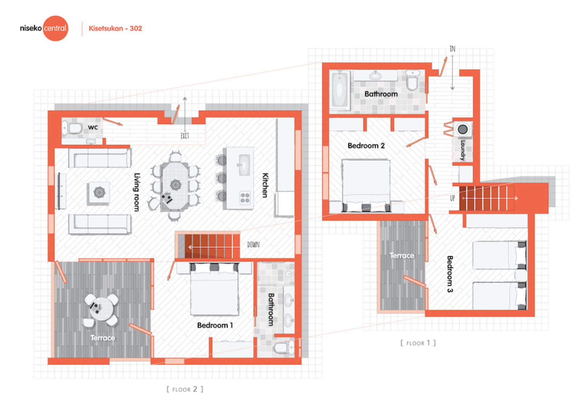 Kisetsukan 3 Bedroom