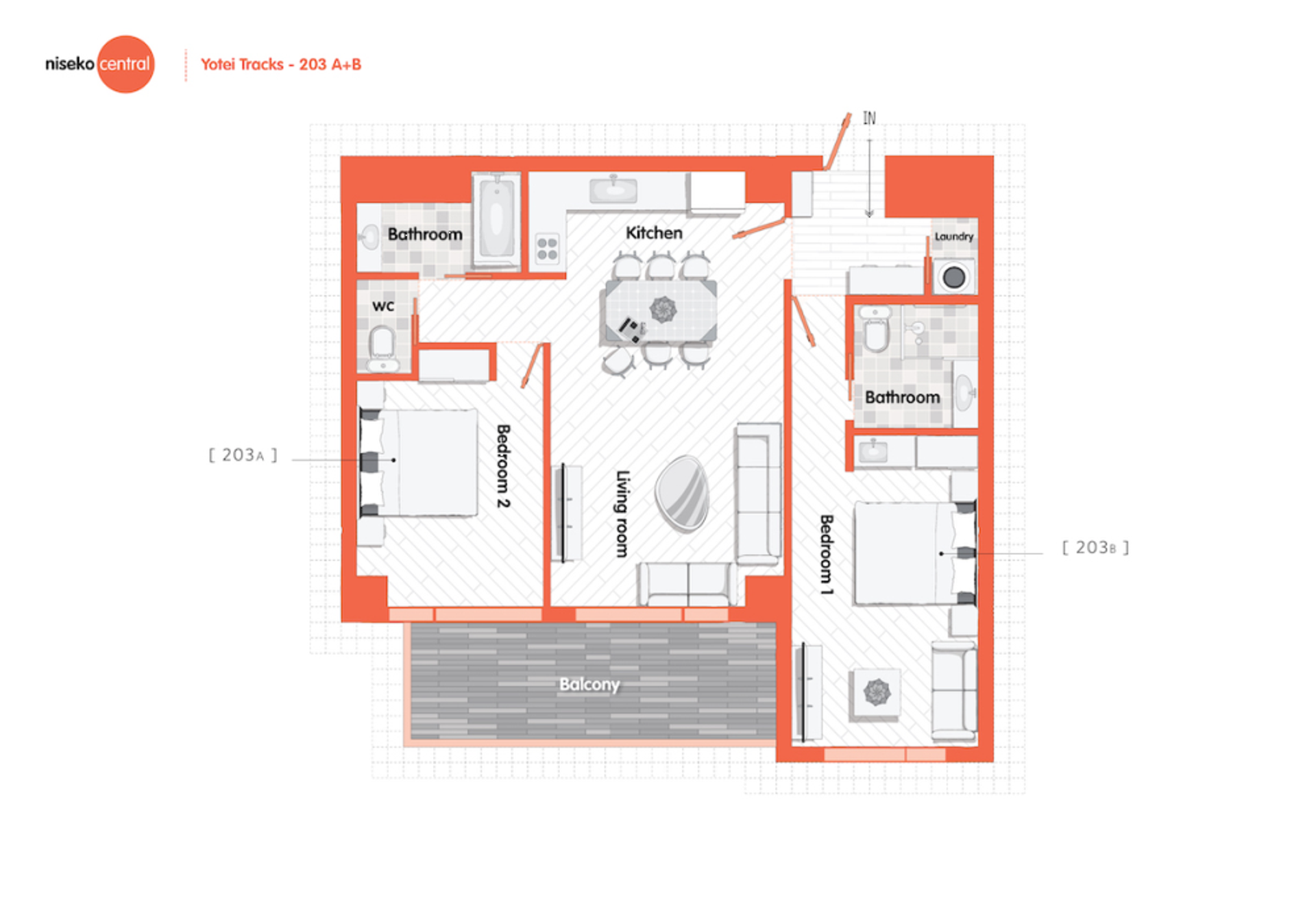 Youtei Tracks 2 Bedroom