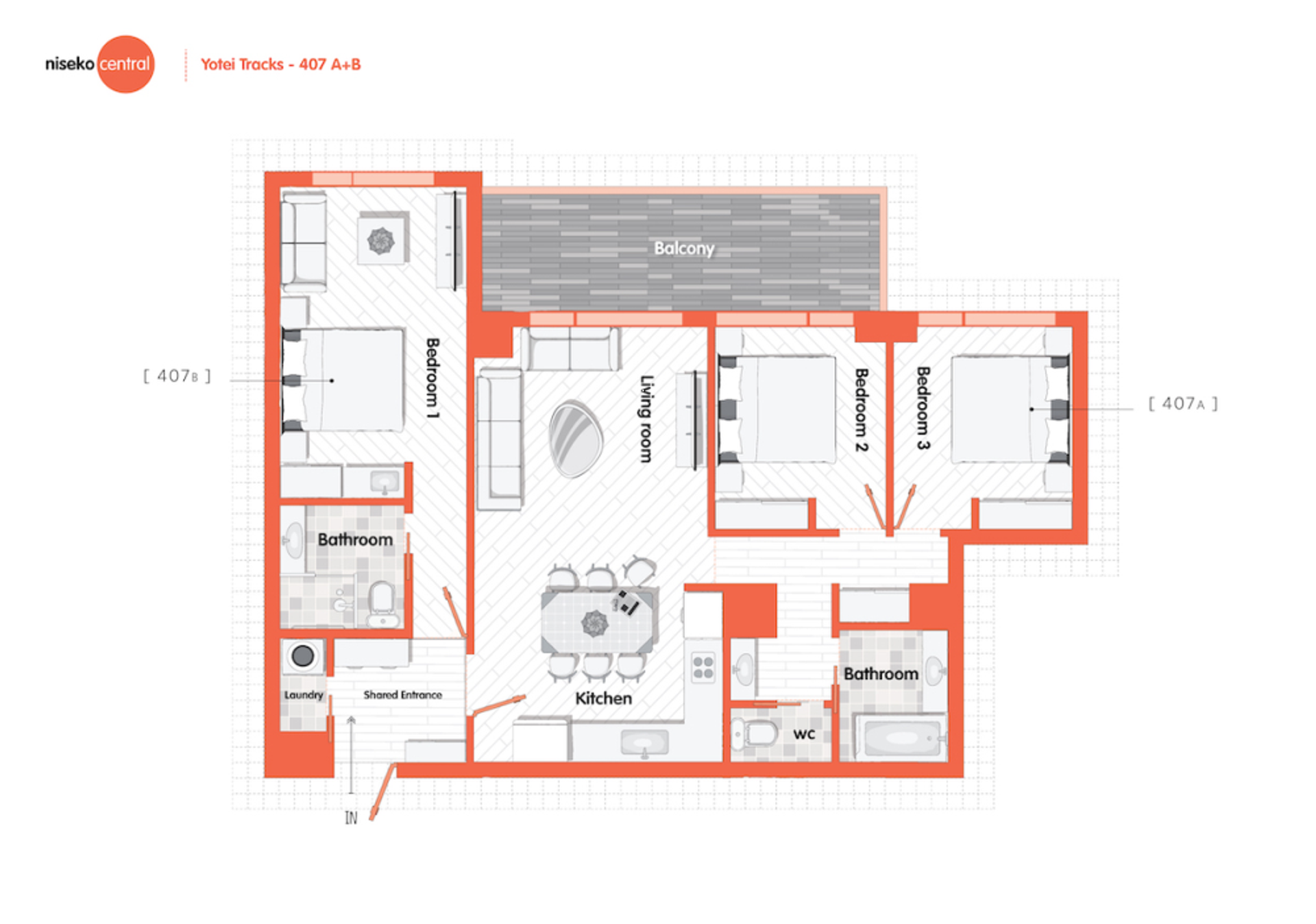 Youtei Tracks 3 Bedroom