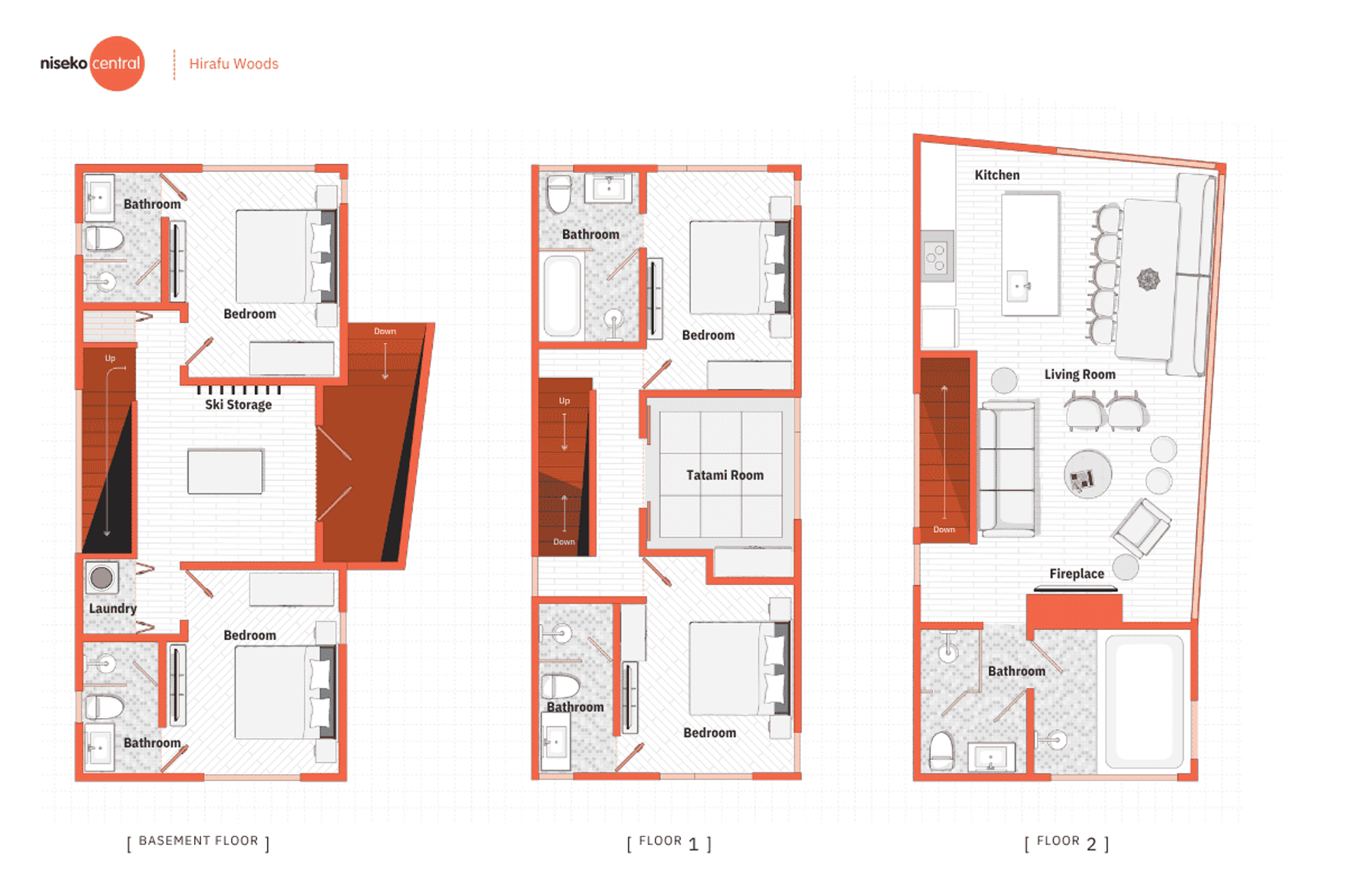 Hirafu Woods 4 Bedroom